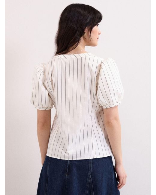 Phase Eight White Elora Blouse