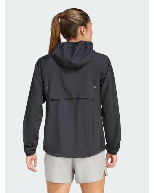 Adidas Black Adi365 Running Essentials Jacket