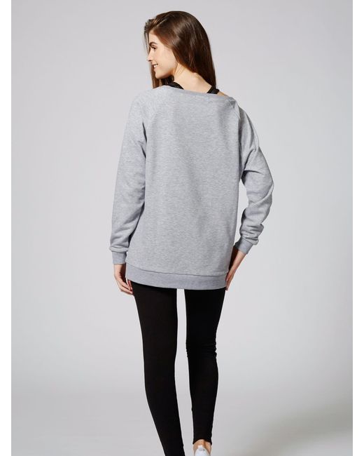Pineapple Gray Light Oversized Monster Sweatshirt