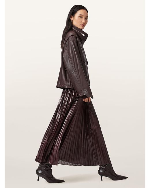 AllSaints Brown Allsaints Clay Jacket