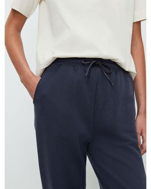 Next Blue Essential Cuffed Jersey Joggers