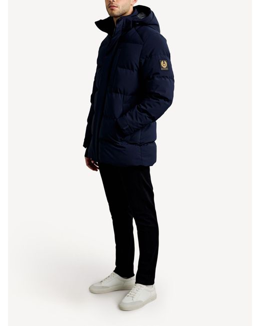 Belstaff Blue Pendulum Down Jacket for men