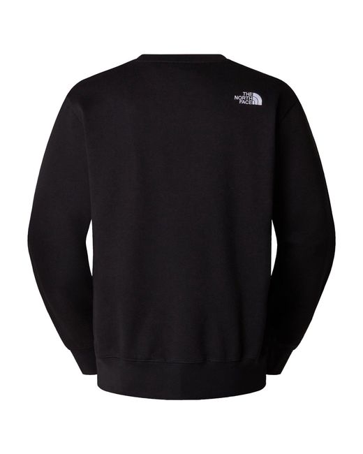 The North Face Black Essential Relaxed Sweatshirt for men