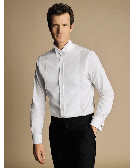 Charles Tyrwhitt Abendhemd in White für Herren