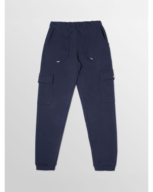 Pineapple Blue Cargo Joggers