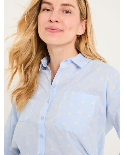 FatFace White Fatface Whitney Shirt