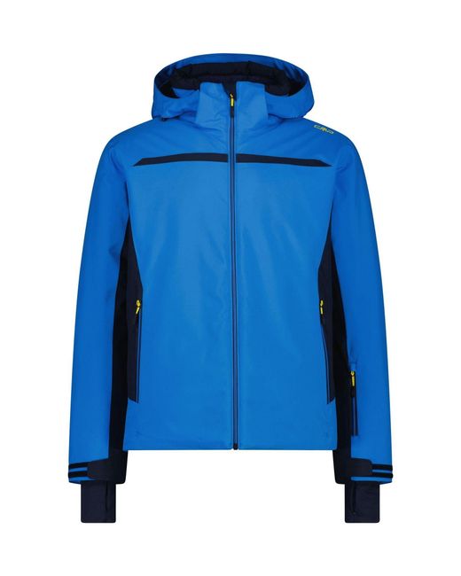 CMP Blue Zip Hood Ski Jacket for men