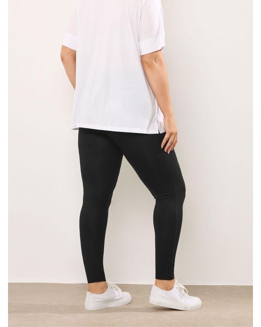 Evans Natural Stretch Leggings 2 Pack
