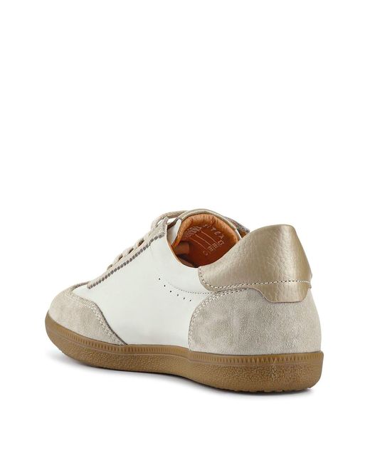 Jones Bootmaker White Jones Bootmaker/ Artea Leather Trainers