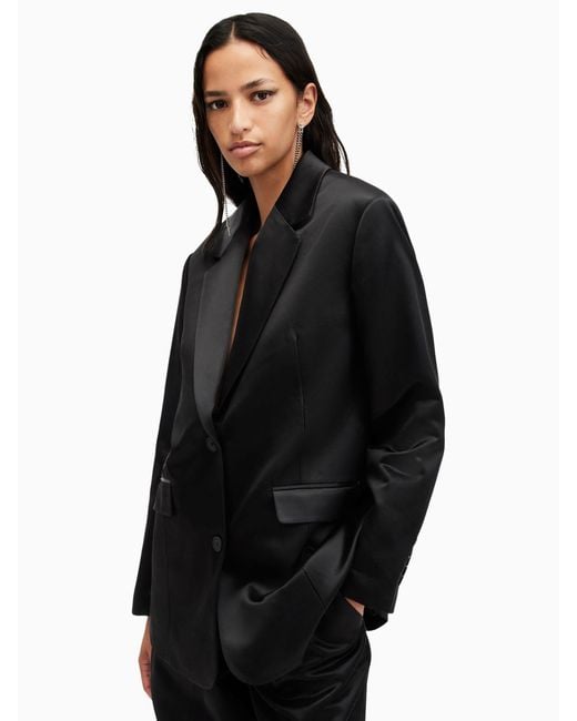 AllSaints Black Allsaints Sae Blazer