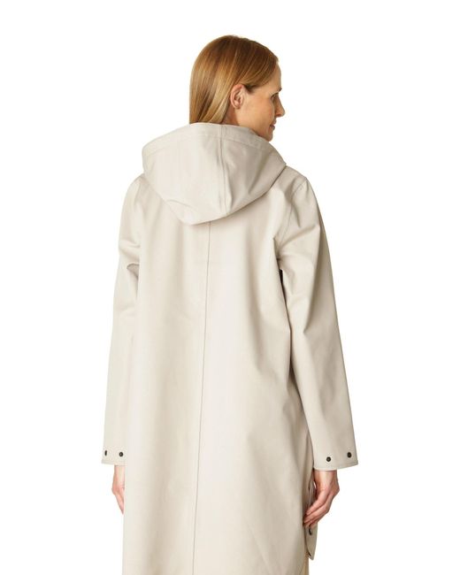 Ilse Jacobsen Natural Wasserdichter A Line Softshell-Regenmantel