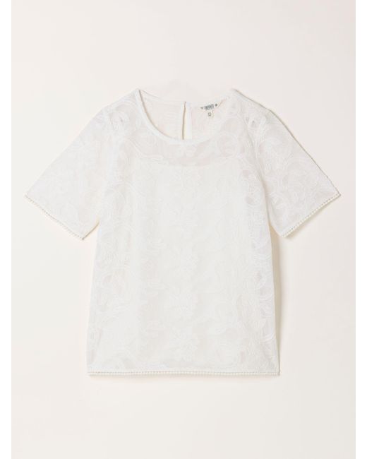 FatFace Natural Chloe Lace 2
