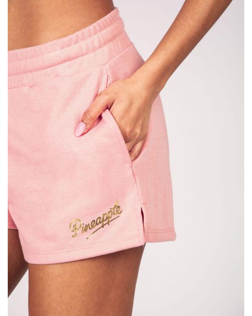 Pineapple Pink Retro Shorts
