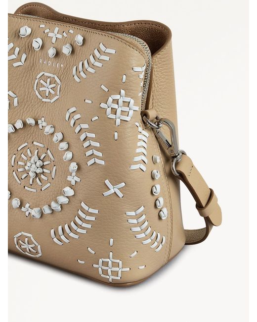 Radley Natural Dukes Place Broder Small Cross-Body Bag