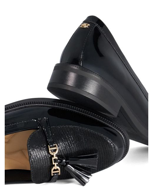 Dune Black Gazeles Loafers