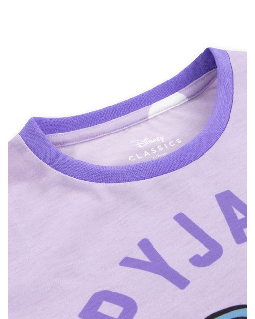 Character Purple Disney Lilo & Stitch Pyjamas