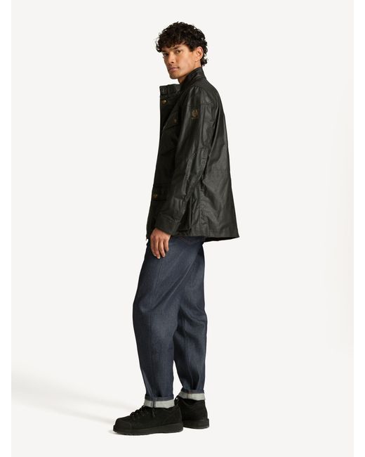 Belstaff Black Fieldmaster Cotton Jacket for men
