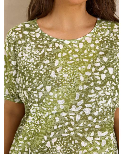 Evans Green Burnout Top