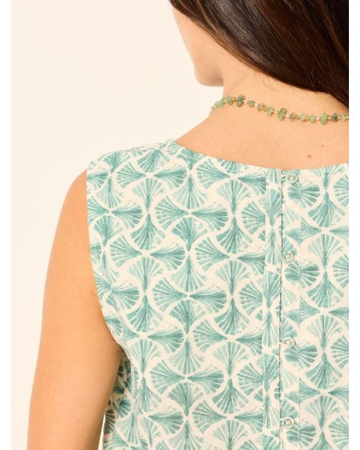 FatFace Green Fatface Etta Petite Cami