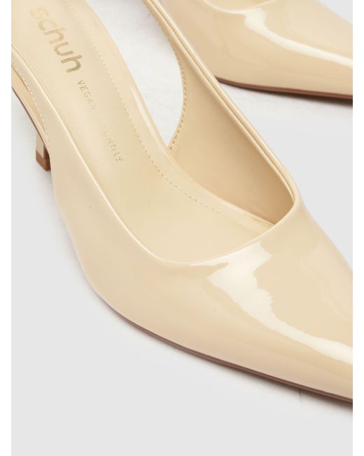Schuh Natural Selene Slingback Point Shoes