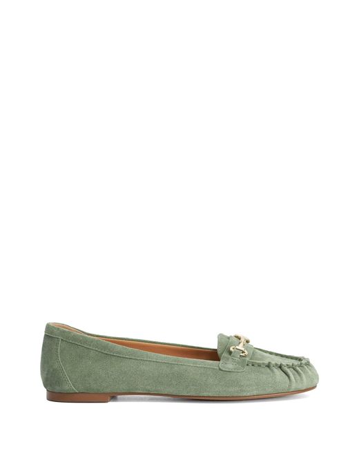 Dune Green Guno Loafers