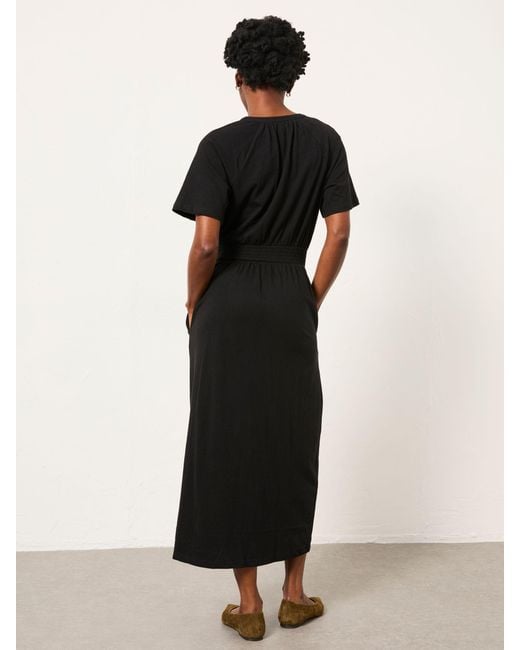 FatFace Women's Black Fatface Alexia Jersey Midi Dress FatFace Women's Black Fatface Alexia Jersey Midi Dress