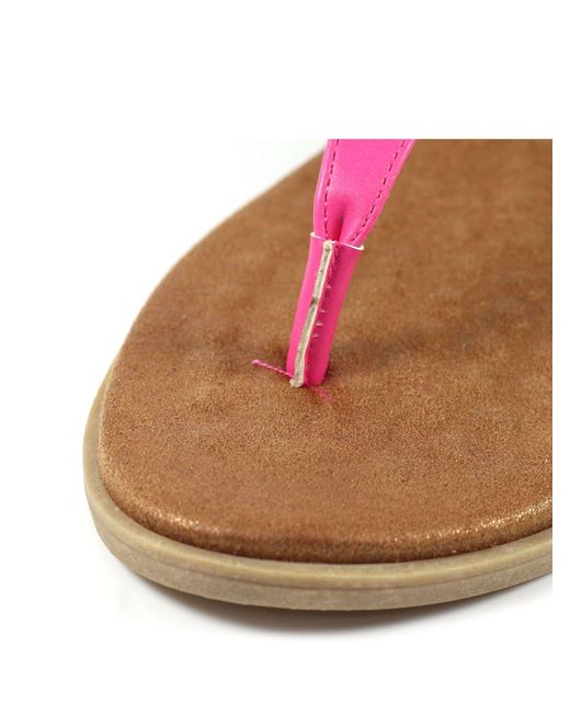 Lunar Multicolor Toe Post Sandals