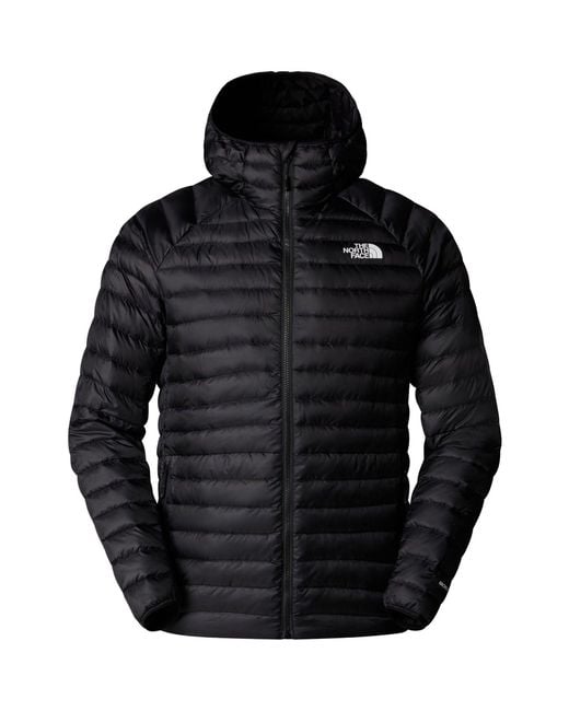 The North Face Black Bettaforca Down Hooded Puffer Jacket for men