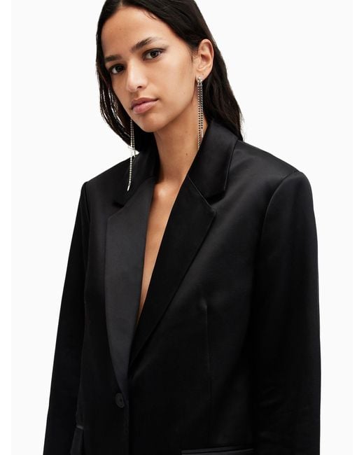 AllSaints Black Allsaints Sae Blazer