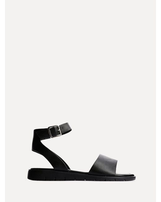 Linzi Natural Nora Two Part Flat Sandals