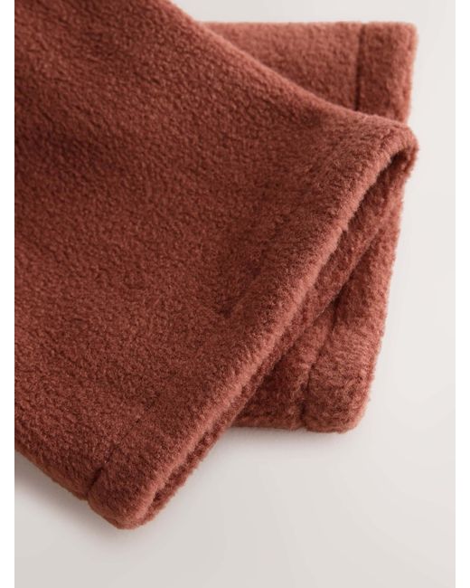Next Brown Rust Fleece Gloves