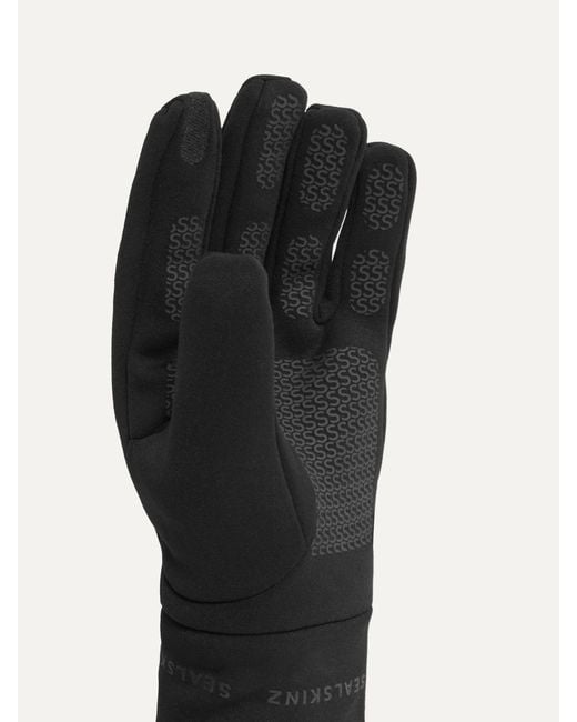 SealSkinz Black Acle Waterproof Soft Shell Gloves for men