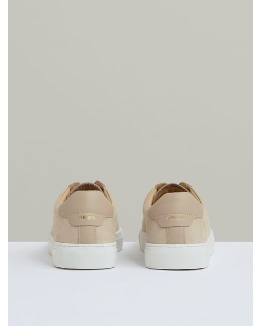 Reiss Multicolor Finley-Leather Low-Top Trainers for men
