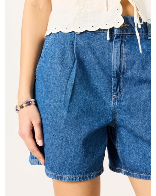 FatFace Blue Fatface Mia Denim Shorts