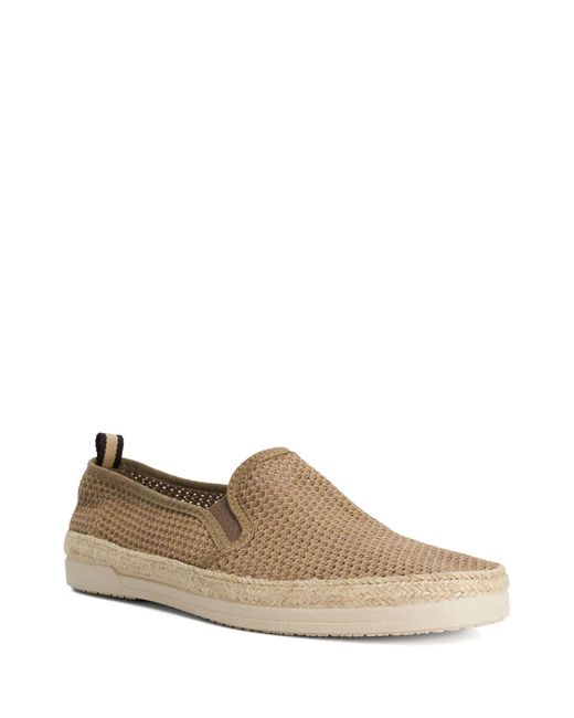 Dune White Fishers Espadrilles for men
