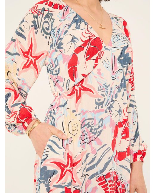 FatFace Pink Fatface Noelle Maxi Dress