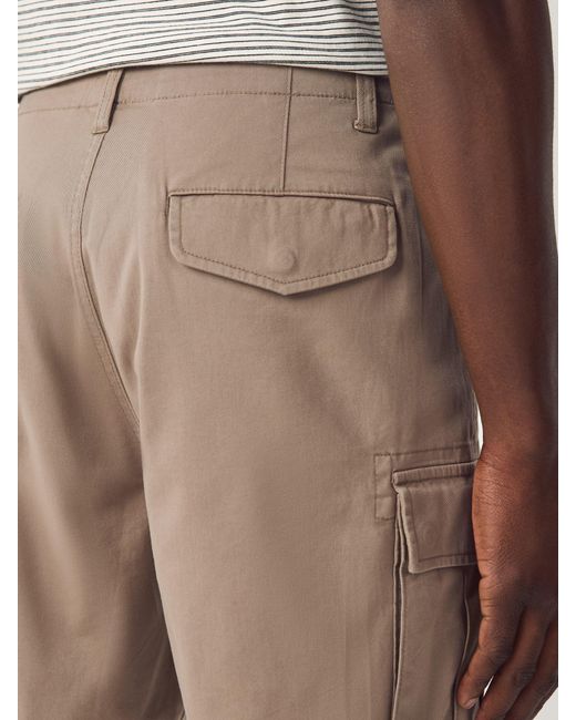 Next Natural Stretch Cargo Shorts for men