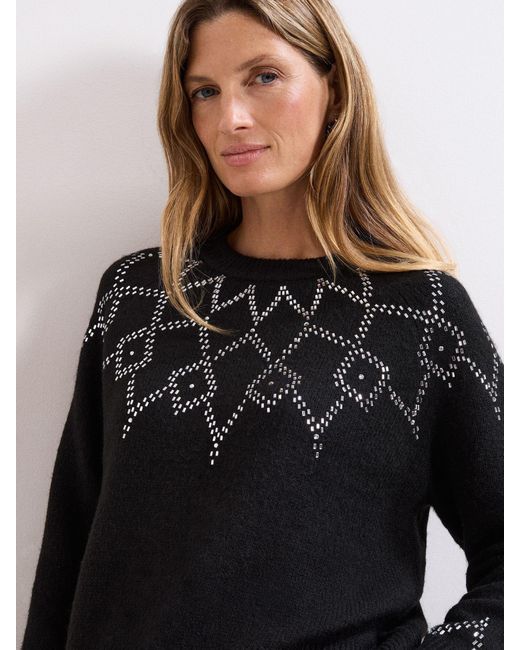 Phase Eight Black Abigail Jumper