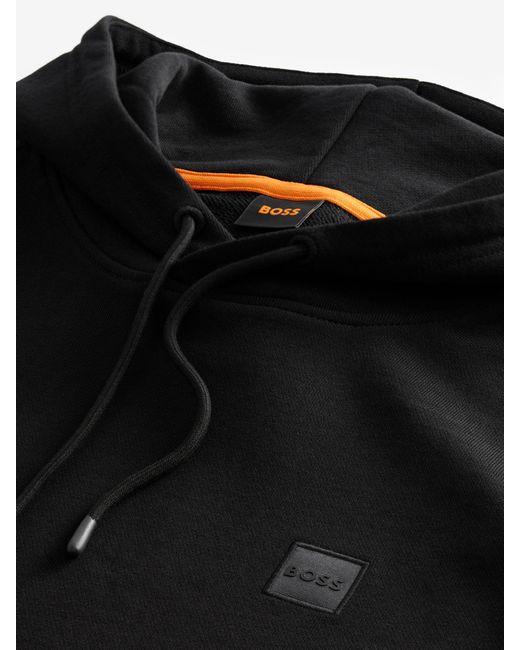 Boss Black Regular-Fit Wetalk Logo Hoodie for men