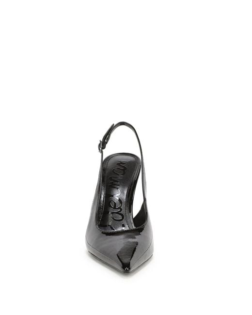 Sam Edelman Black Tegan Regular Fit Slingbacks