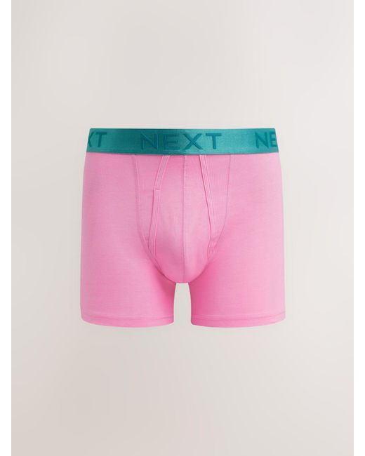 Next A-Front Boxershortsextra-Groß in Pink für Herren