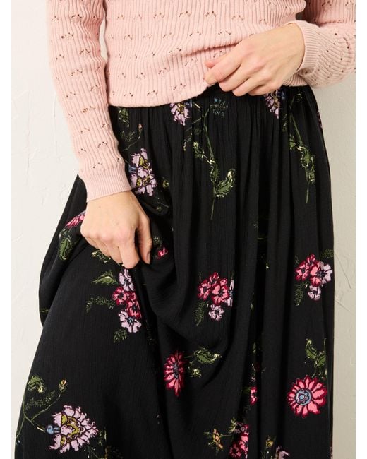 FatFace Pink Fatface Willow Midi Skirt