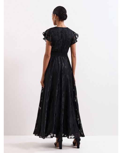 phase eight black tie dresses Phase Eight Liana Dress in Off-the-Shoulder Long Glitter Formal thrifted Size:7-8Y/ XL Part of Collection 8