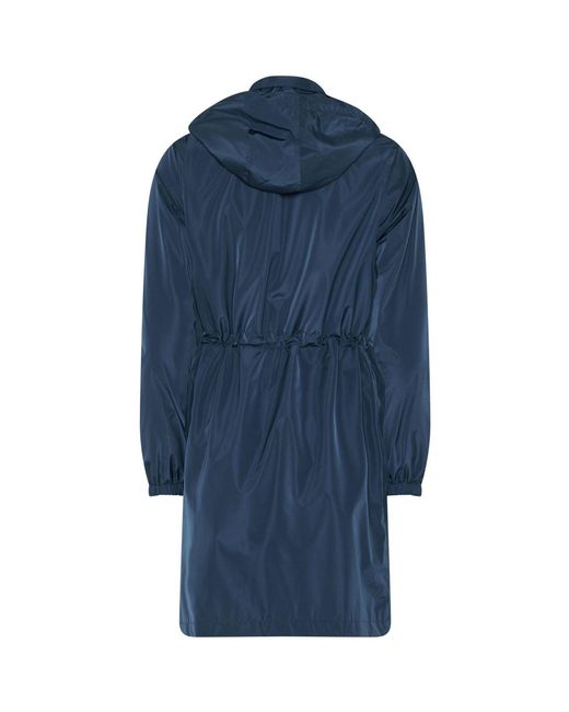 M Com Blue Rain Jacket