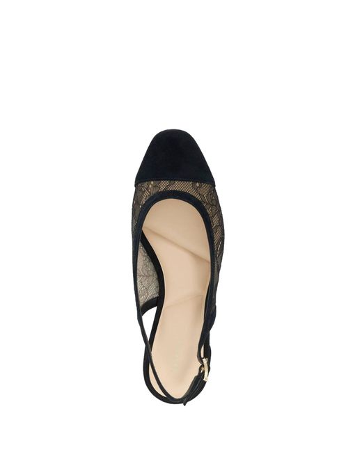 Dune Black Clarify Slingbacks