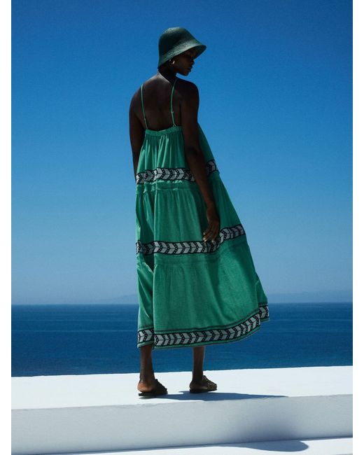 Devotion Twins Brilliant Maxi Dress in Green Lyst