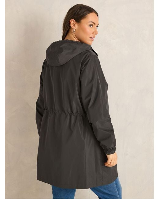 Evans Gray Lightweight Rain Jacket