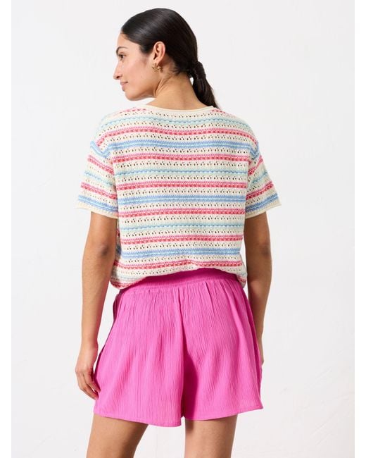 FatFace Pink Fatface Rylee Shorts