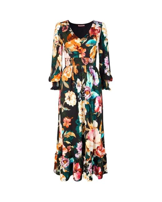 Joe Browns White Floral Jersey Maxi Dress