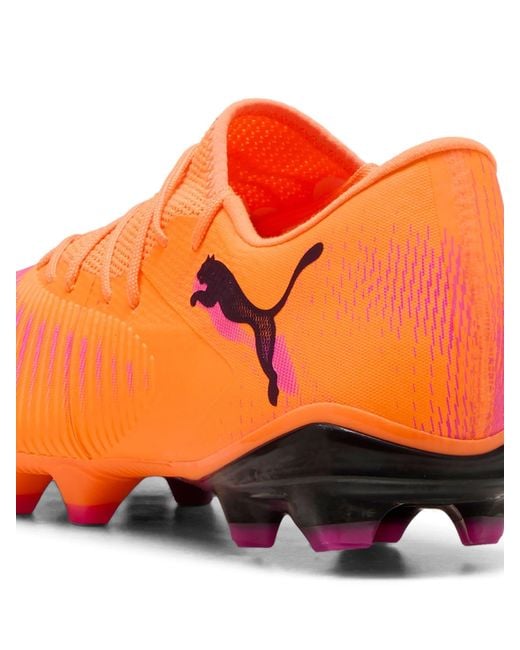 PUMA Orange Future 8 Match Low Firm Ground Football Boots for men